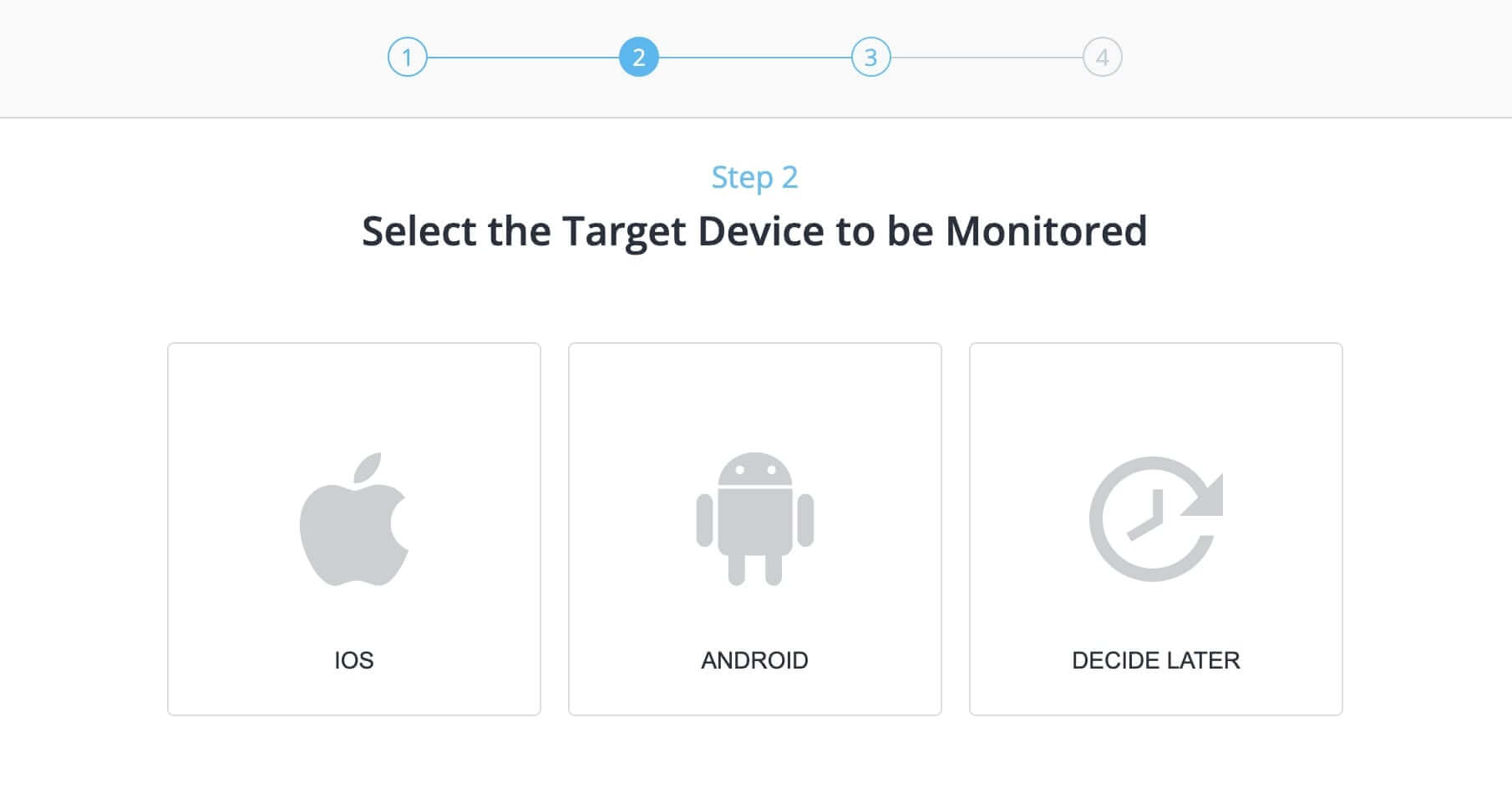 configura tu cuenta mSpy