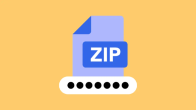 muka konci file zip tanpa software